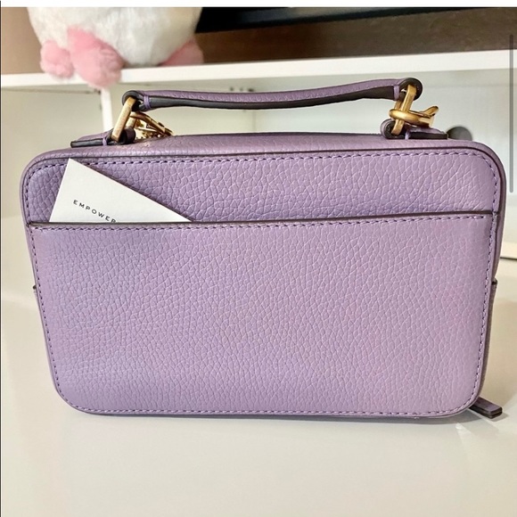 🚫SOLD🚫💜NEW💜Tory Burch Britten small top handle case bag/crossbody bag - Picture 4 of 8